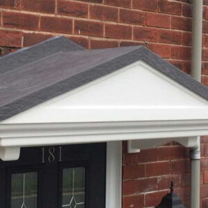 The Boughton GRP Door Canopy